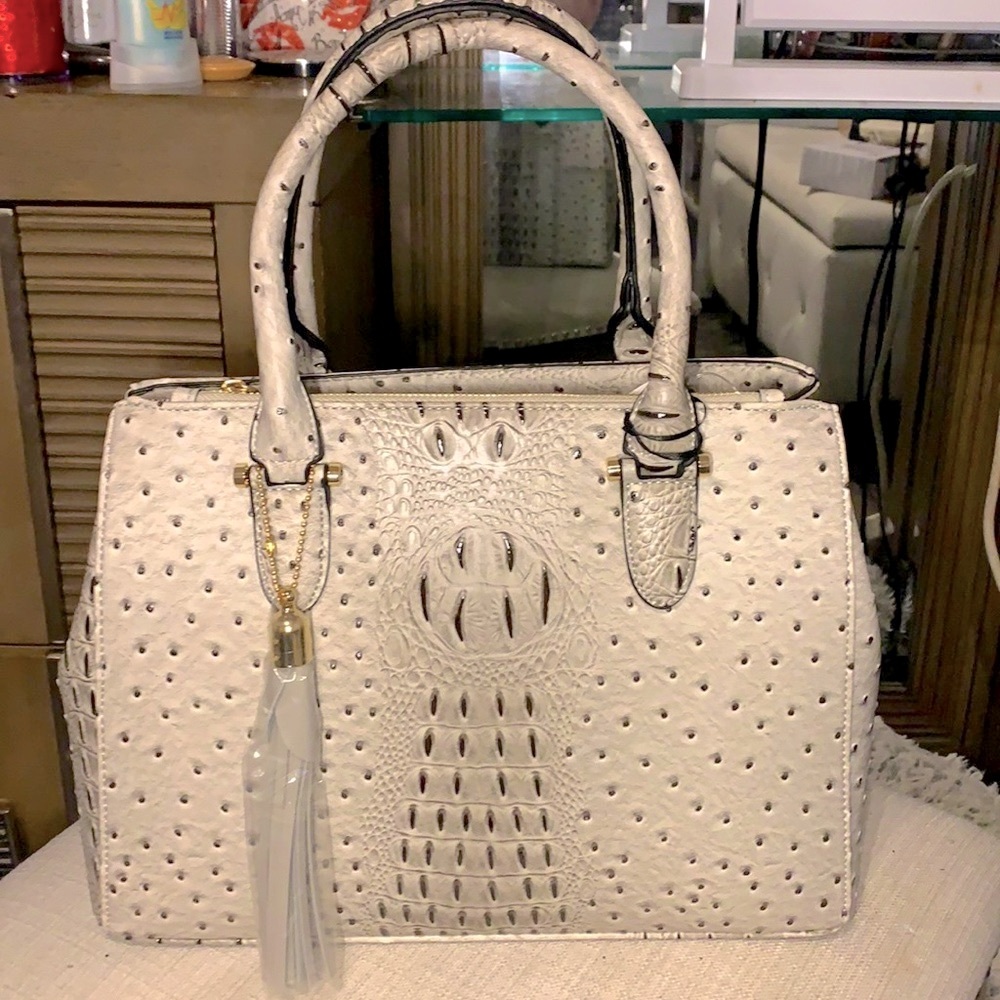 Vegan Snake print handbag